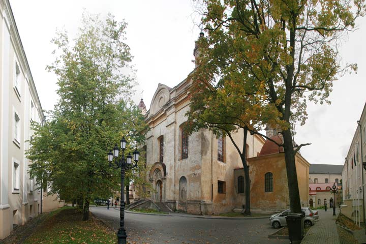 Wilno. Cerkiew Św. Trójcy i klasztor bazylianów