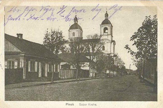 Pińsk. Miasto na starych fotografiach