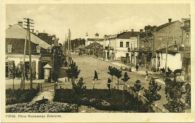 Pińsk. Miasto na starych fotografiach