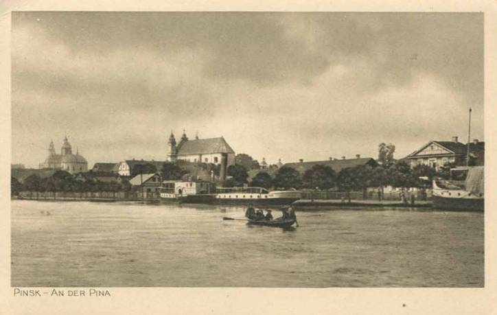 Pińsk. Miasto na starych fotografiach