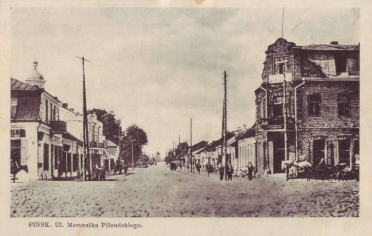 Pińsk. Miasto na starych fotografiach