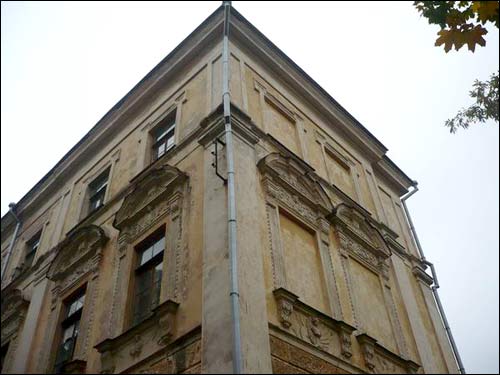 Fragment Wilno. Pałac Sapiehów