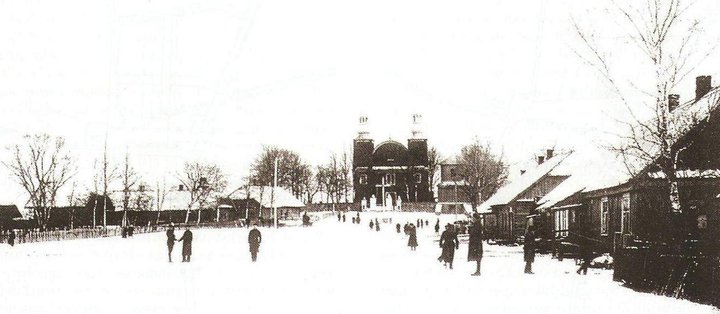 Šešuoliai. Town streets 
