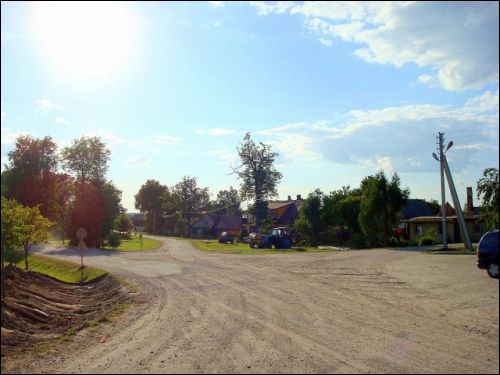 Szeszole. Ulice miasteczka 