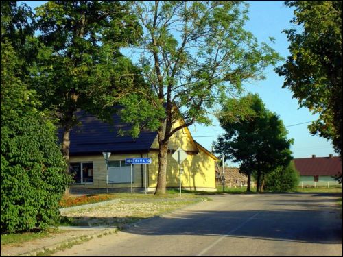Šešuoliai. Town streets 