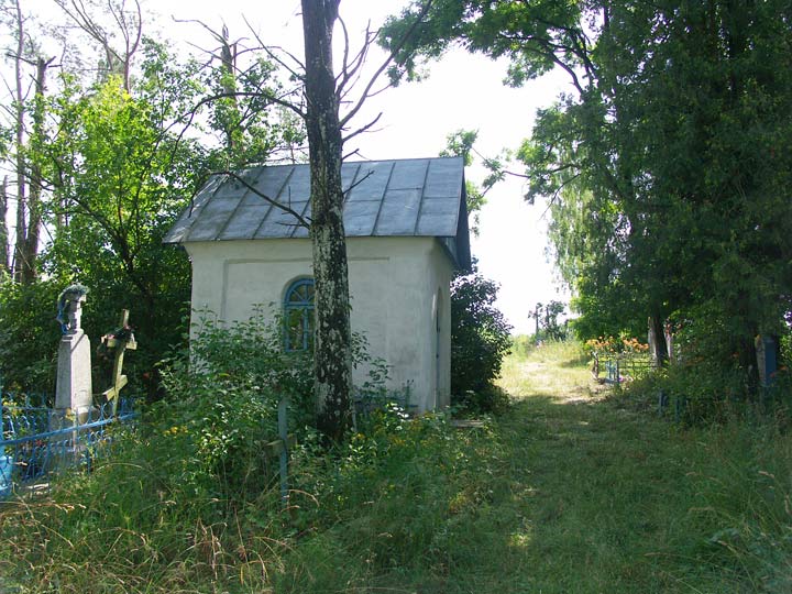 Заречаны (Церковники). Часовня кладбищенская Заречаны (Церковники). Часовня кладбищенская