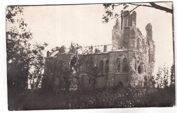 Zadzieŭie. Catholic church of the Transfiguration of the Lord