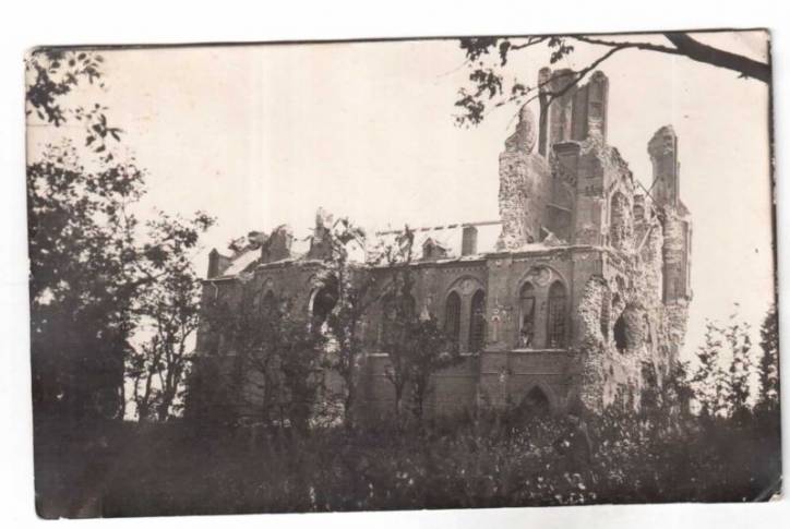 Zadzieŭie. Catholic church of the Transfiguration of the Lord
