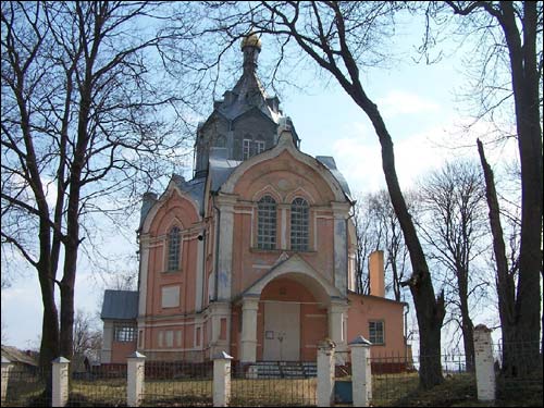 Saczkowicze. Cerkiew Opieki Matki Boskiej
