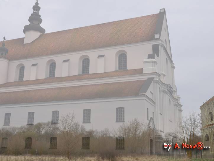 Brześć Litewski. Kościół Św. Jana Chrzciciela i klasztor Bernardynów