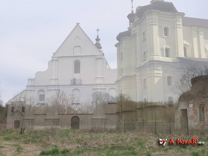 Brześć Litewski. Kościół Św. Jana Chrzciciela i klasztor Bernardynów