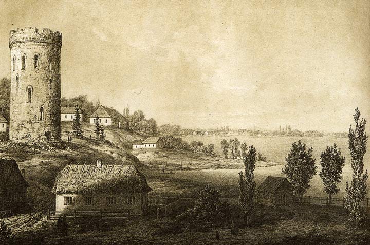 Kamieniec-Litewski.  Wieża obronna