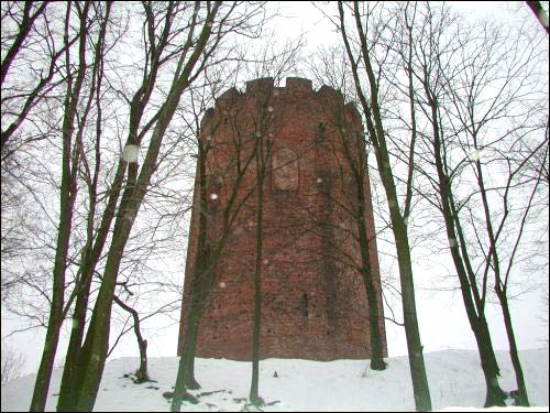 Kamieniec-Litewski.  Wieża obronna