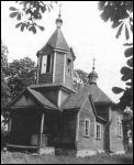 Čamiary.  Orthodox church of the Annunciation