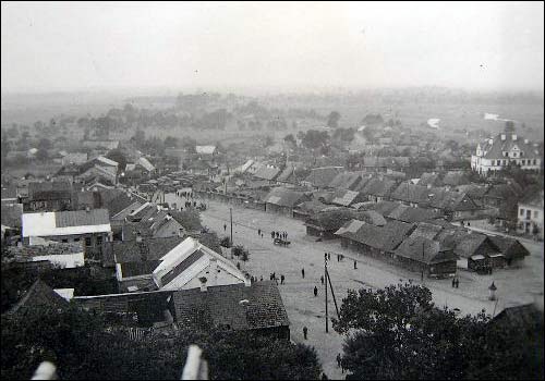 Kamianiec. Town photos from WWII period 