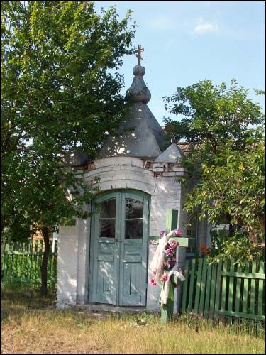 Новая Рясна. Часовня придорожная 