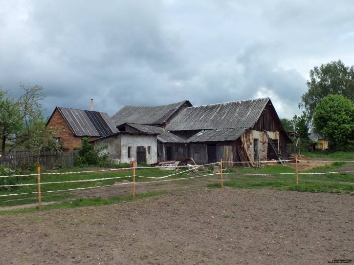  - Палацава-паркавы ансамбль Чартарыйскіх. Волчин (остатки построек усадьбы Чарторыйских) 