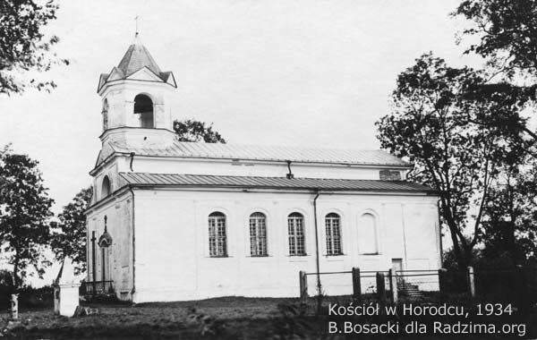 Haradziec. Catholic church of the Annunciation of the Blessed Virgin Mary