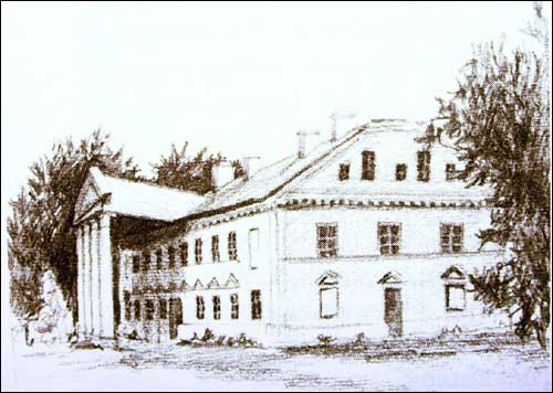 Hrušava. Manor of Rodziewicz