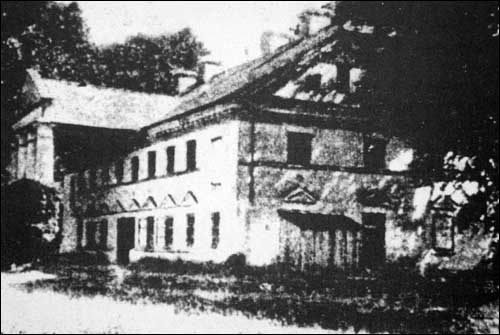 Hrušava. Manor of Rodziewicz