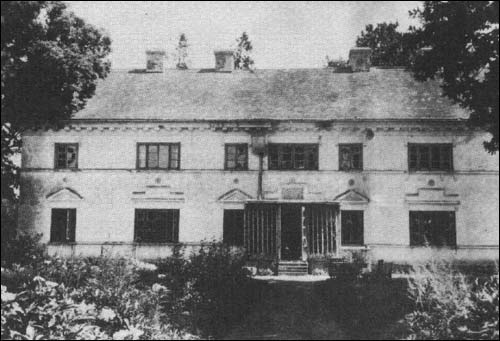 Hrušava. Manor of Rodziewicz