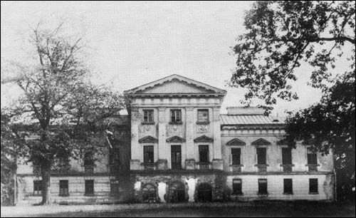 Сваятычы.  Палац Чапскіх