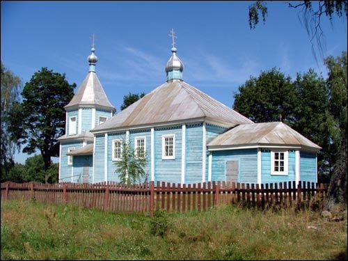 Muryny Małe |  Cerkiew Św. Mikołaja Cudotwórcy. Cekiew Św. Mikołaja w Murynach