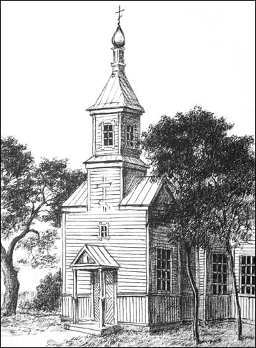 Łapacina. Orthodox church of St. Paraskieva