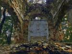 Bakuny.  Chapel at cemetery