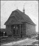 Bahdziuki.  Catholic church of Mother of God of Czestochow