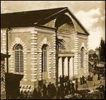 Вялікая сынагога на здымку пач. ХХ ст. Гомель Сінагога Вялікая