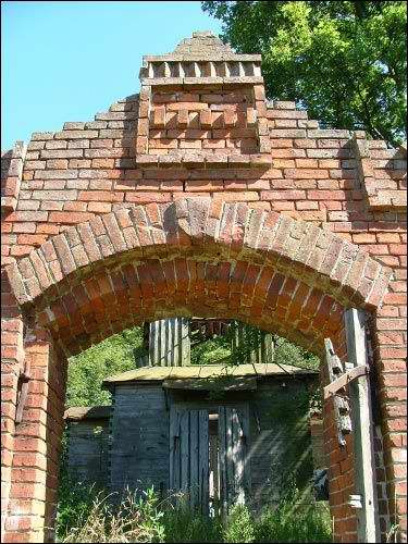  - Царква Покрыва Прасвятой Багародзіцы. Мураваная брама. Фрагмент