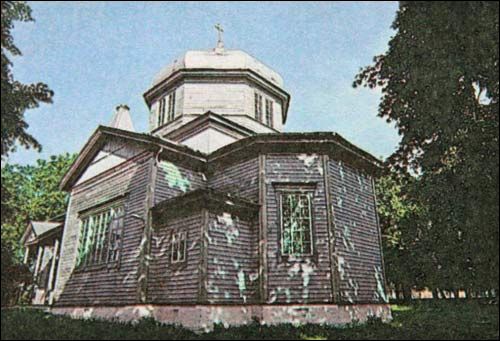 Vyleva. Orthodox church of St. Michael the Archangel