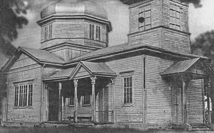 Vyleva. Orthodox church of St. Michael the Archangel