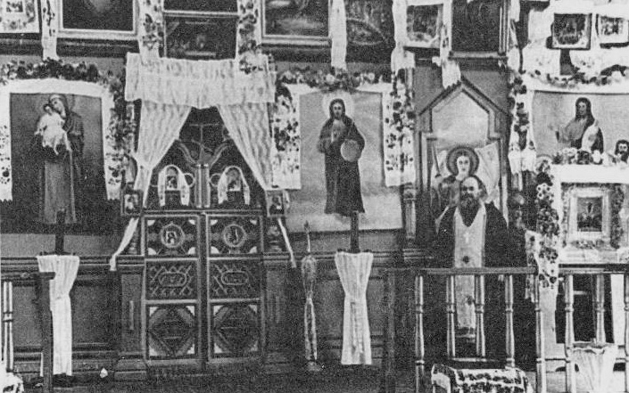 Vyleva. Orthodox church of St. Michael the Archangel