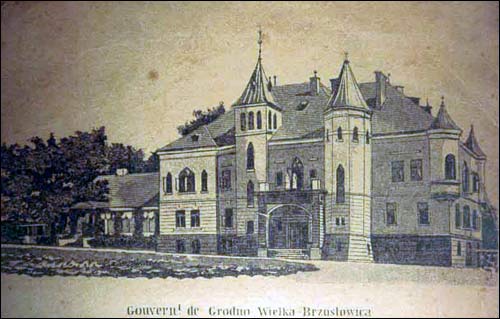 Bierastavica Vialikaja. Estate of Kossakowski