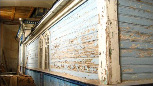  - Orthodox church of St. George. Under new brickwork there are lasted out old components