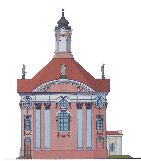 Воўчын. Касцёл Святой Тройцы