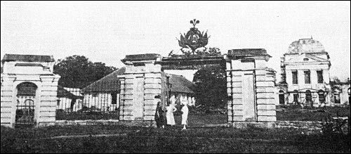 Шчорсы. Палац Храптовічаў