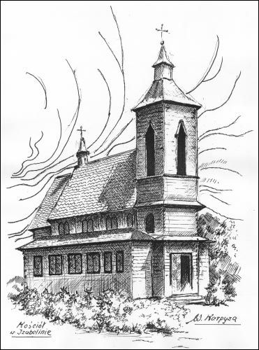 Izabielin.  Catholic church 