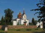 Vysokaje.  Orthodox church of the Exaltation of the Holy Cross