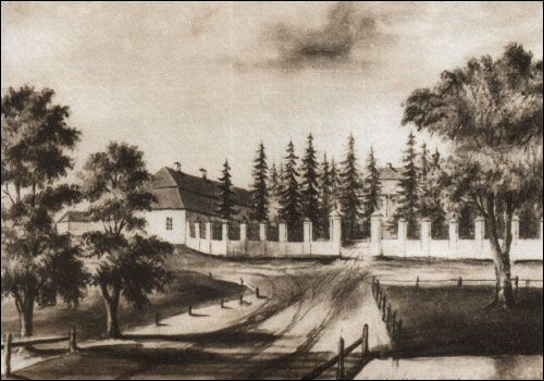 Możejków Wielki. Dwór Chodkiewiczów