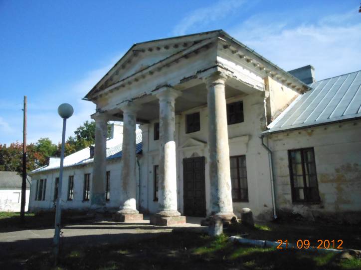 Vysokaje. Estate of Potocki