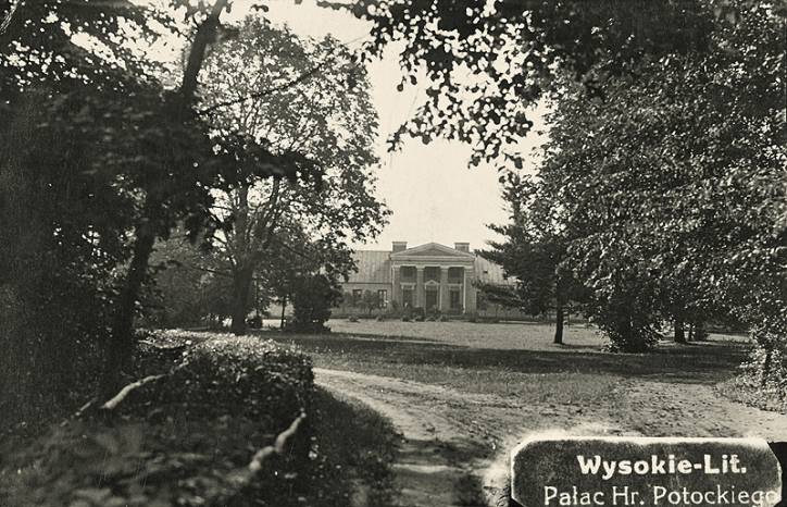 Vysokaje. Estate of Potocki