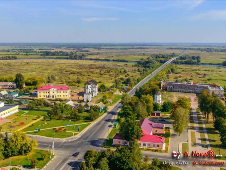  - Касцёл Беззаганнага Зачацця Найсвяцейшай Панны Марыі. Графiчная рэканструкцыя былога касцёла канонiкаў латэранскiх пад тытулам Беззаганнага Зачацця Найсвяцейшай Дзевы Марыі, Св. Казiмiра i Св. Аўгусцiна. Выгляд на пачатак XXcт.