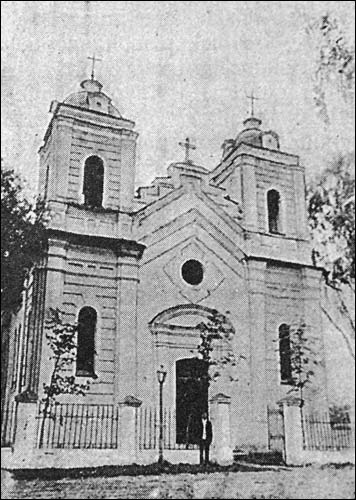 Радомля. Костёл 