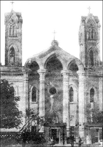 Kryčaŭ.  Catholic church of the Immaculate Conception of Blessed Virgin Mary