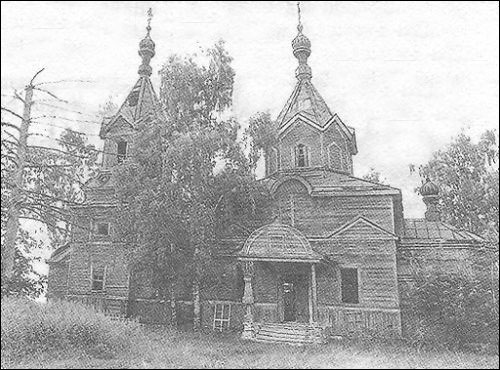 Kulašoŭka.  Orthodox church 