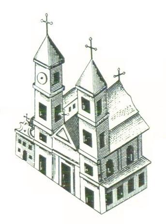 Mahiloŭ. Catholic church of St. Anthony and the Monastery of Bernardine