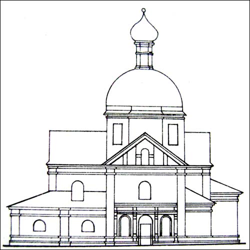 Mahiloŭ. Orthodox church of the Protection of the Holy Virgin